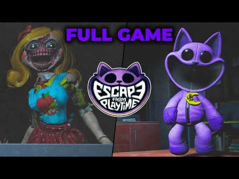 YouTube thumbnail: Escape from Playtime Playtest | Full Walkthrough